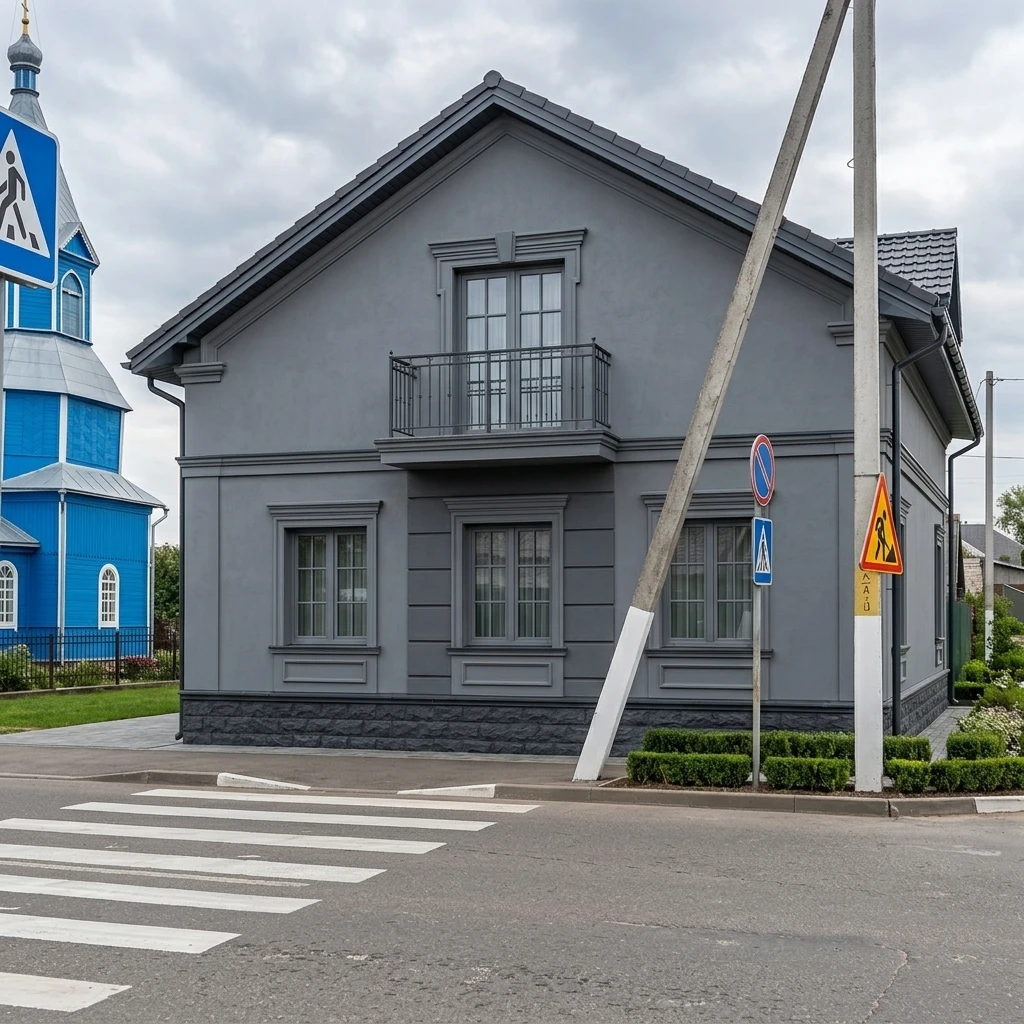 Дизайн фасада в стиле Классический — фото фасада от нейросети AI Facade