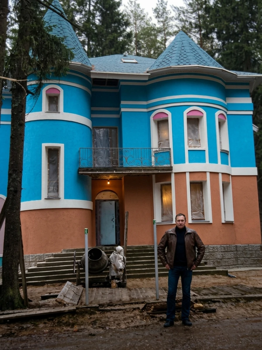 Дизайн фасада в стиле no_style — фото от нейросети AI Facade
