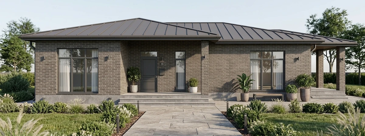 Дизайн фасада в стиле no_style — фото от нейросети AI Facade