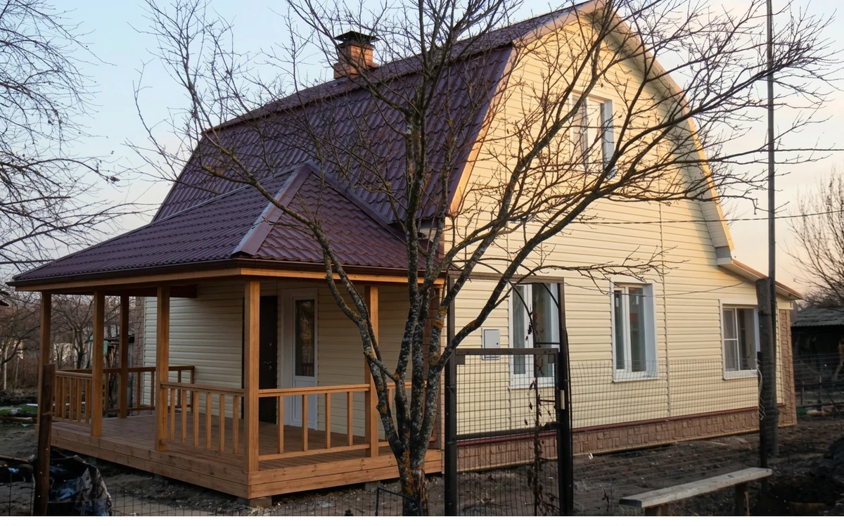 Дизайн фасада в стиле no_style — фото от нейросети AI Facade
