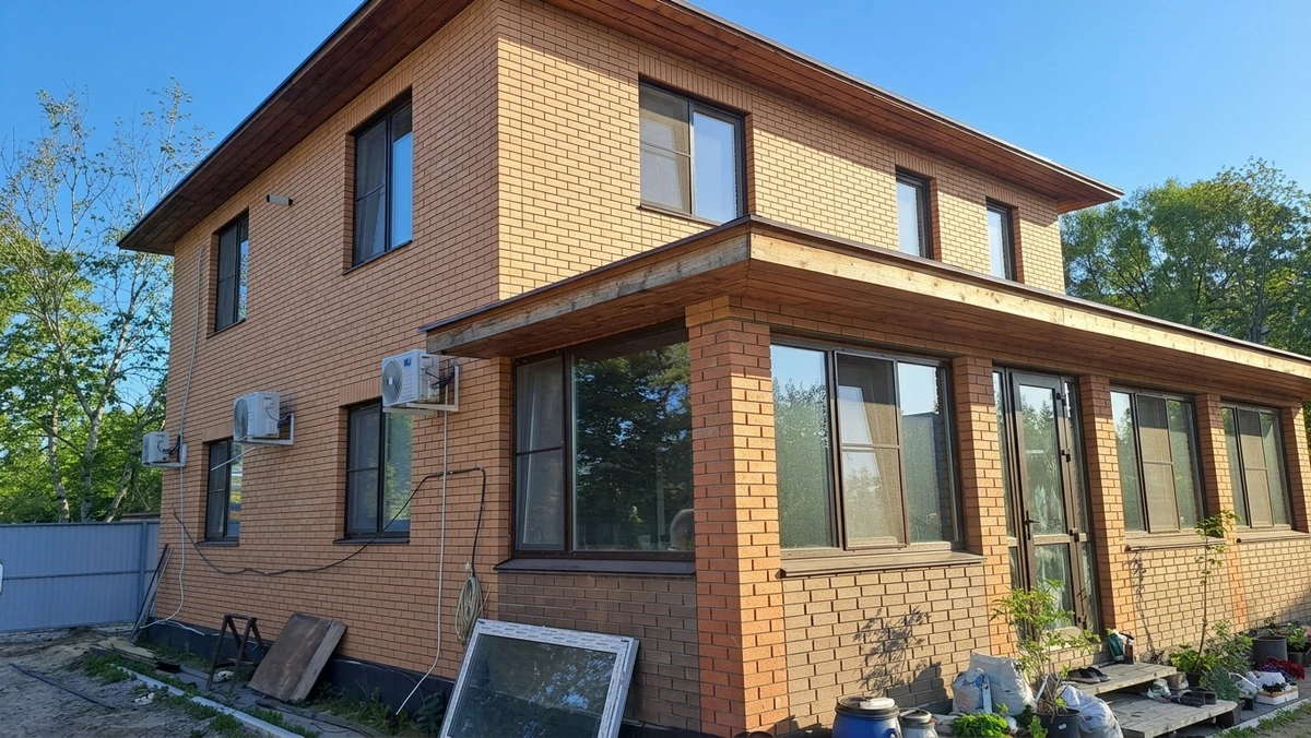 Дизайн фасада в стиле Современный — Фасад от нейросети AI Facade
