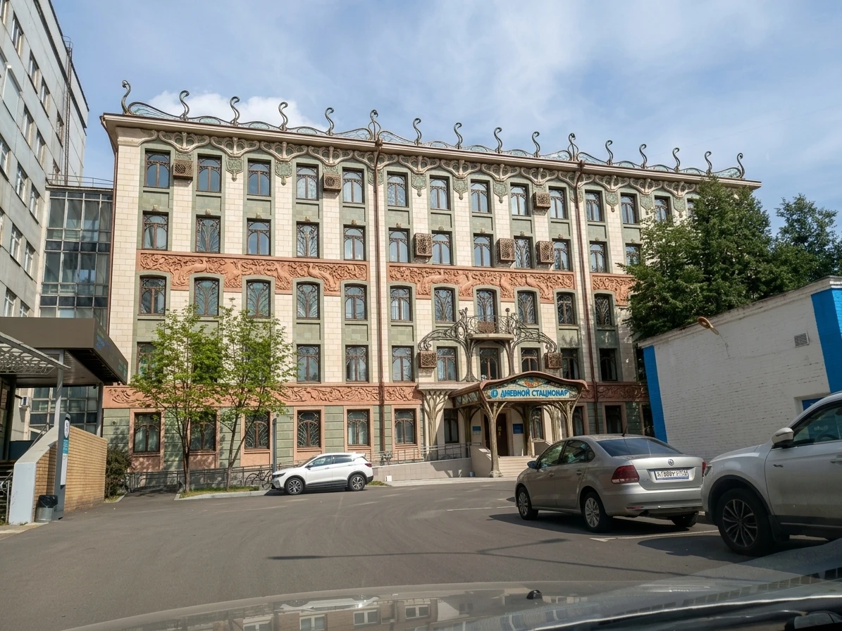 Дизайн фасада в стиле Модерн (ар-нуво) — Фасад от нейросети AI Facade