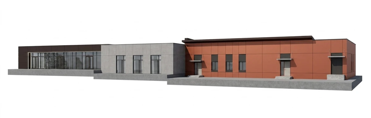 Дизайн фасада в стиле Минимализм — Фасад от нейросети AI Facade