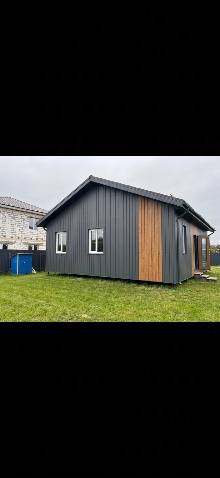 Дизайн фасада в стиле Скандинавский — Фасад от нейросети AI Facade