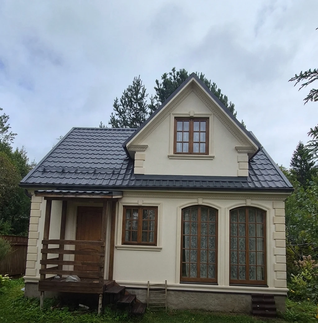 Дизайн фасада в стиле Классический — Фасад от нейросети AI Facade