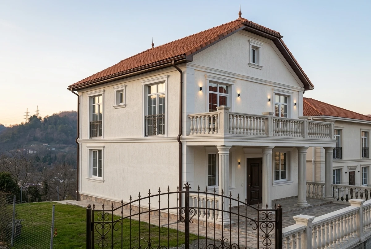 Дизайн фасада в стиле Классический — Фасад от нейросети AI Facade