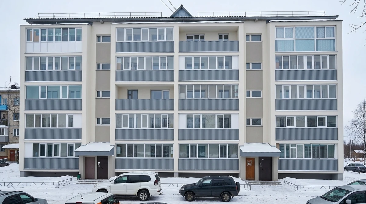 Дизайн фасада в стиле Минимализм — фото фасада от нейросети AI Facade