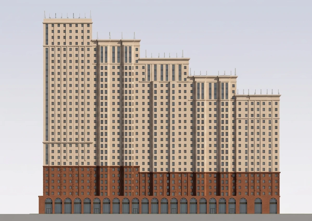Дизайн фасада в стиле no_style — фото от нейросети AI Facade