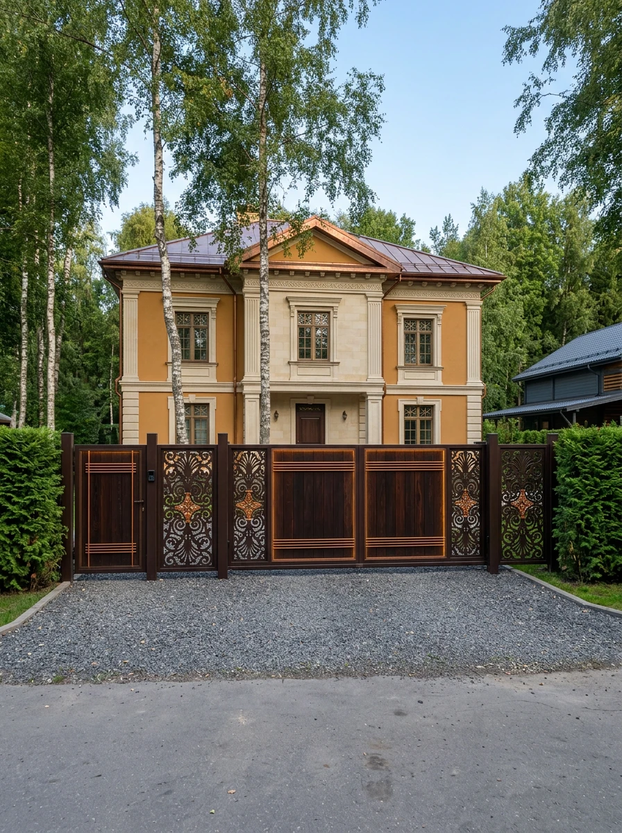 Дизайн фасада в стиле Неоклассика — Фасад от нейросети AI Facade