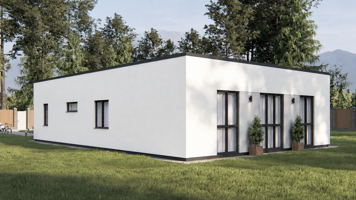 Дизайн фасада в стиле no_style — фото от нейросети AI Facade