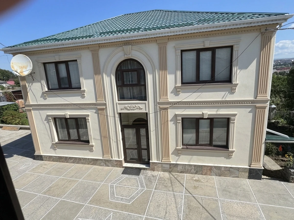 Дизайн фасада в стиле Неоклассика — Фасад от нейросети AI Facade