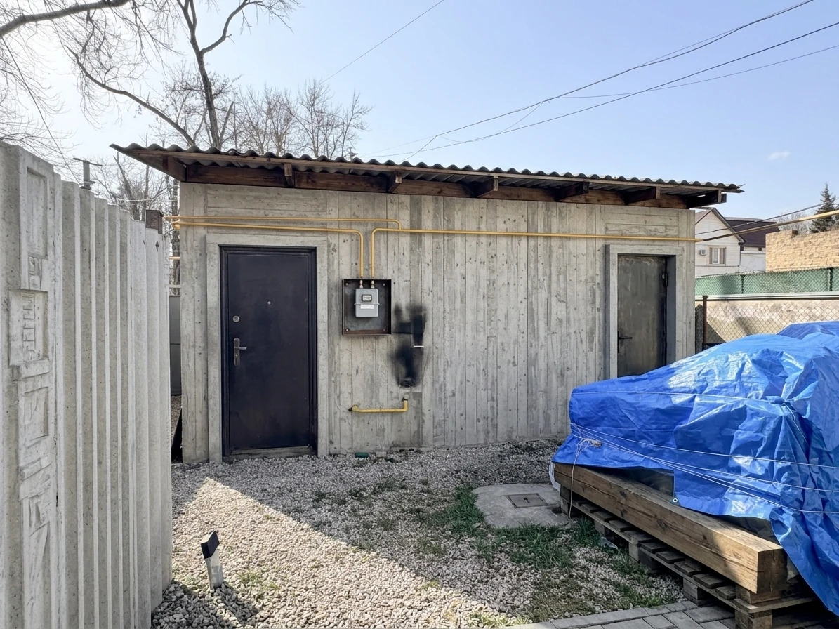 Дизайн фасада в стиле Брутализм — Фасад от нейросети AI Facade