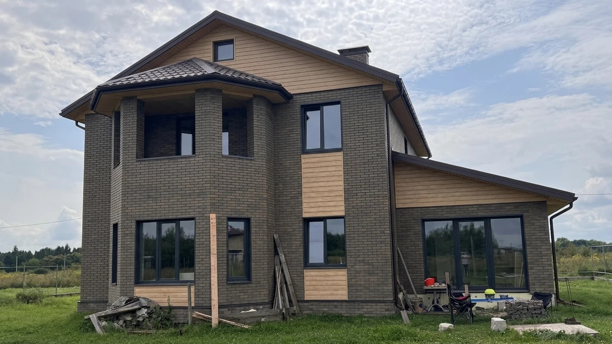 Дизайн фасада в стиле Современный — Фасад от нейросети AI Facade