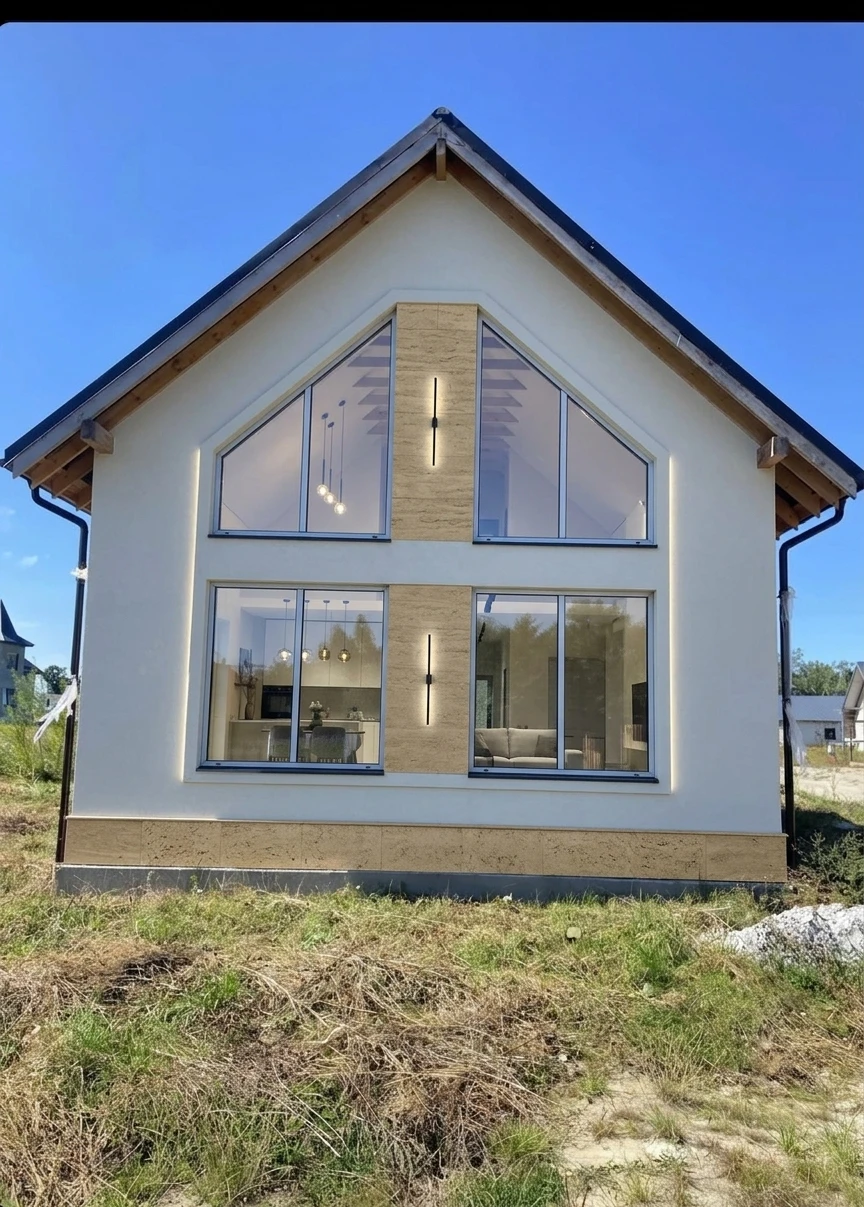 Дизайн фасада в стиле no_style — фото от нейросети AI Facade