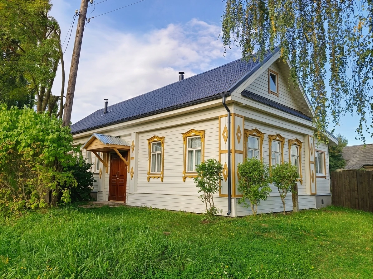 Дизайн фасада в стиле Классический — фото фасада от нейросети AI Facade