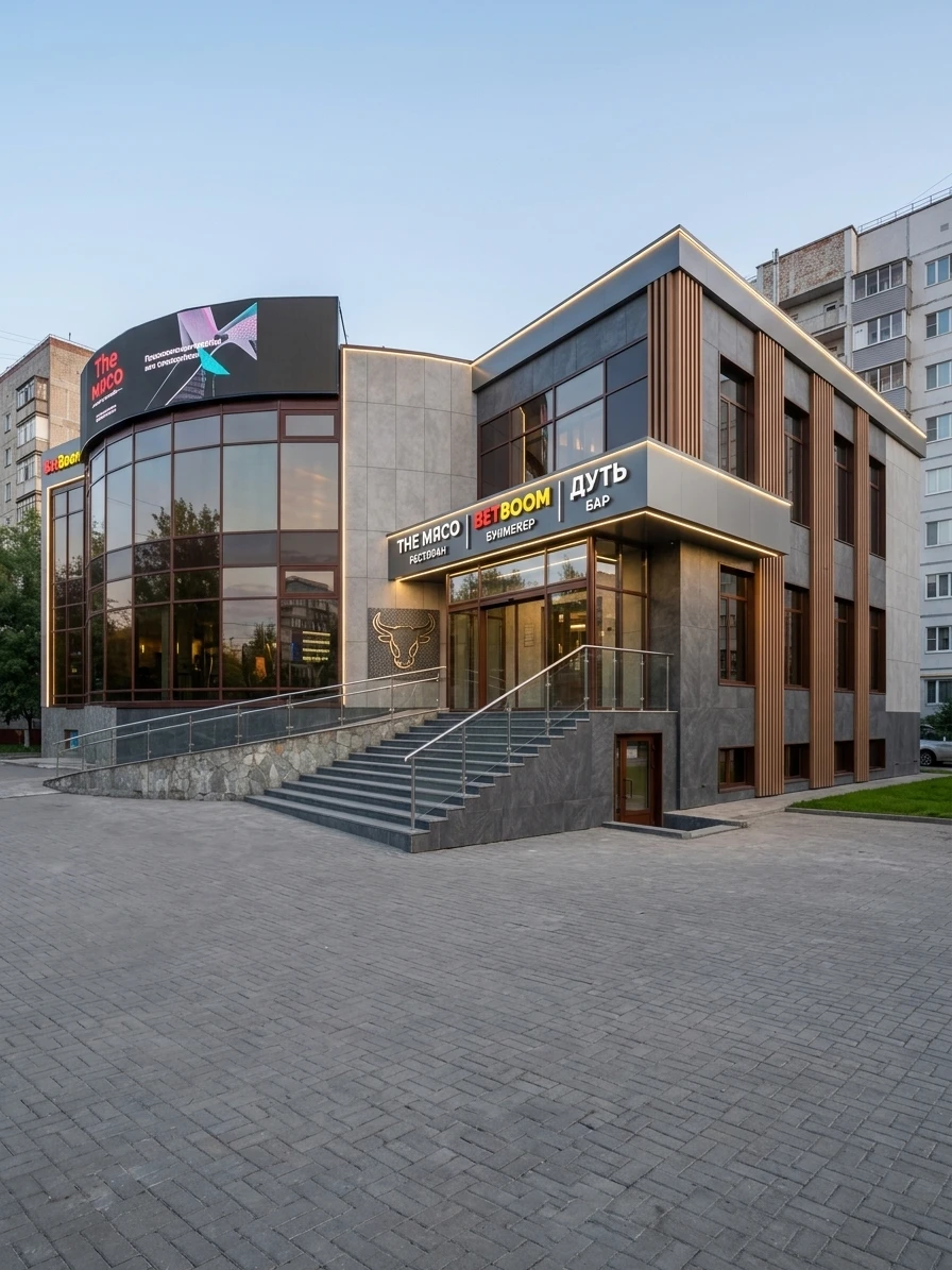 Дизайн фасада в стиле Современный — Фасад от нейросети AI Facade