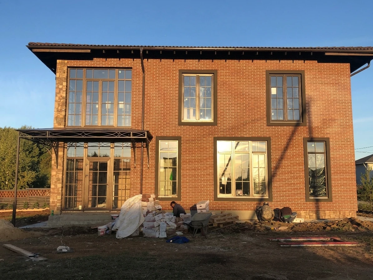 Дизайн фасада в стиле Классический — Фасад от нейросети AI Facade