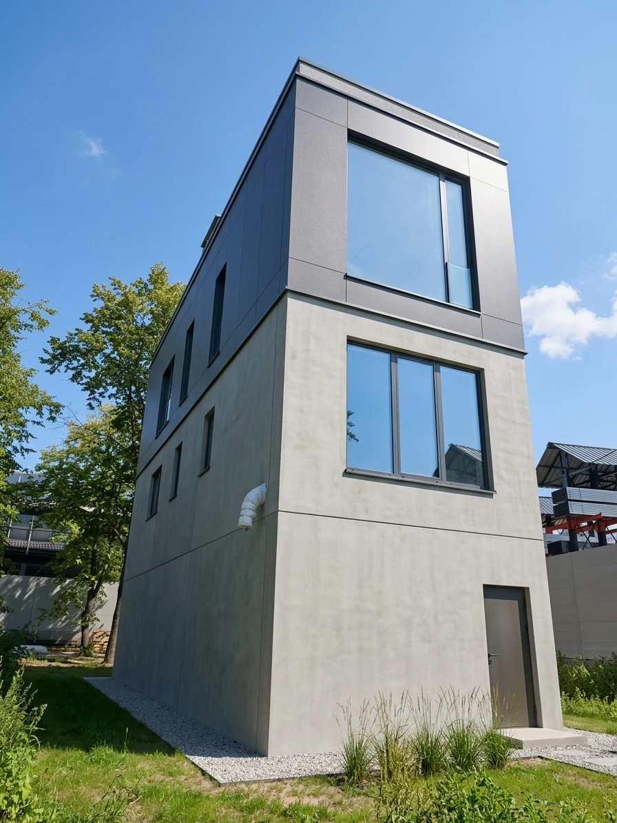 Дизайн фасада в стиле Минимализм — фото фасада от нейросети AI Facade