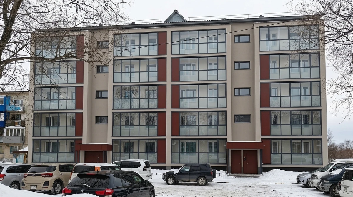 Дизайн фасада в стиле Минимализм — фото фасада от нейросети AI Facade