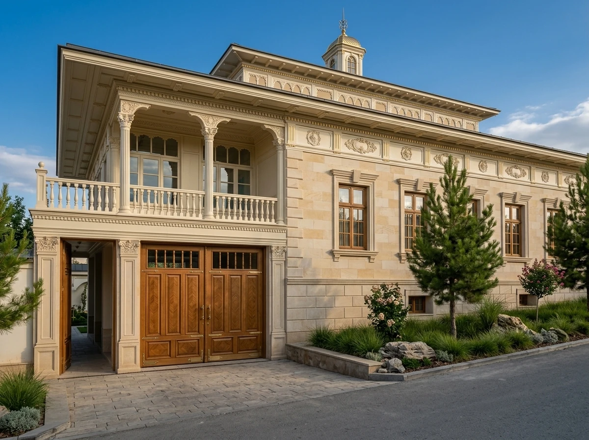Дизайн фасада в стиле Классический — Фасад от нейросети AI Facade