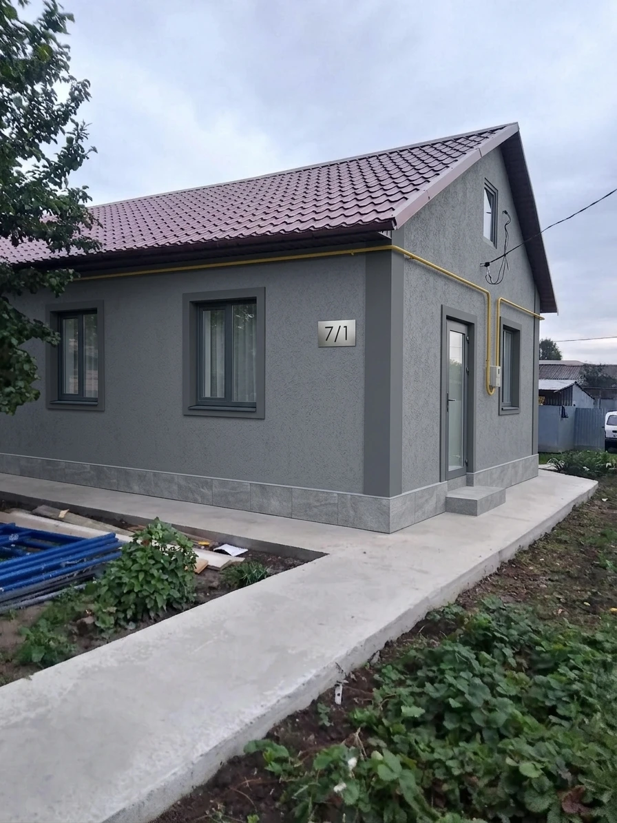 Дизайн фасада в стиле Современный — Фасад от нейросети AI Facade