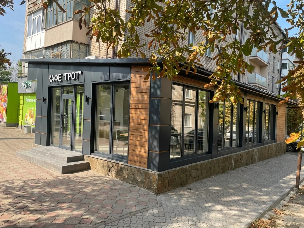 Дизайн фасада в стиле Современный — Фасад от нейросети AI Facade