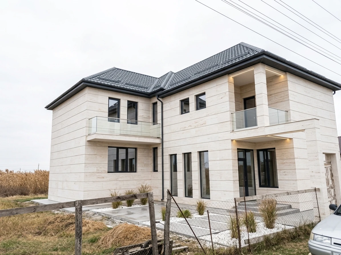 Дизайн фасада в стиле Современный — Фасад от нейросети AI Facade