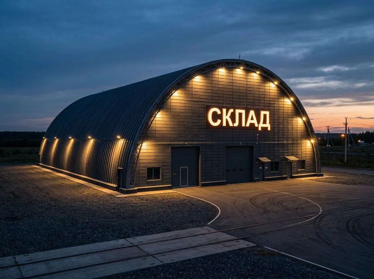 Фирменный цвет и вывеска сразу на месте