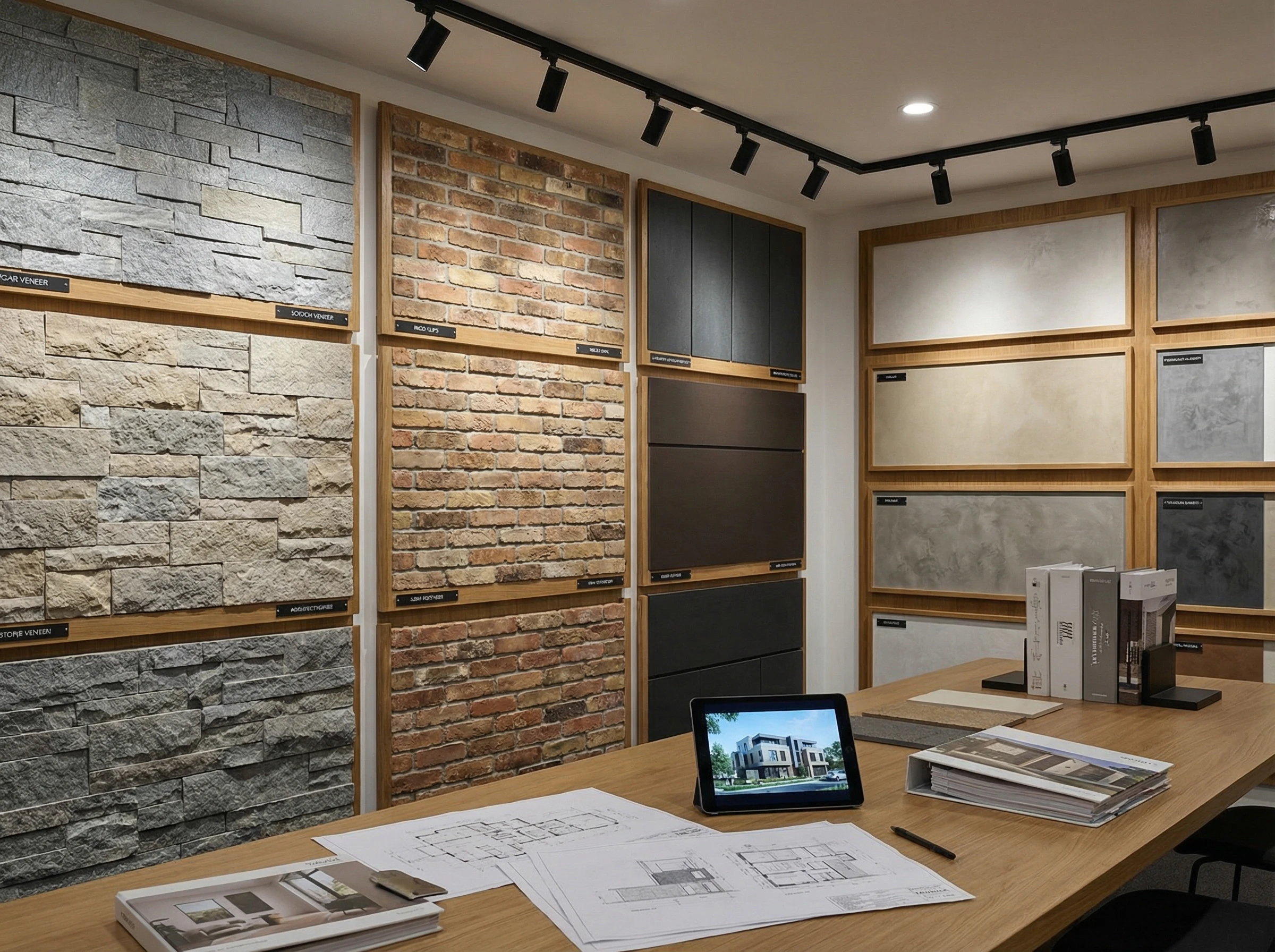 Визуализация отделки фасада дома с нейросетью AI Facade